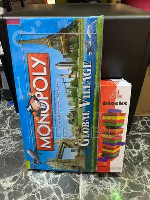 Monopoly and Jenga Blocks