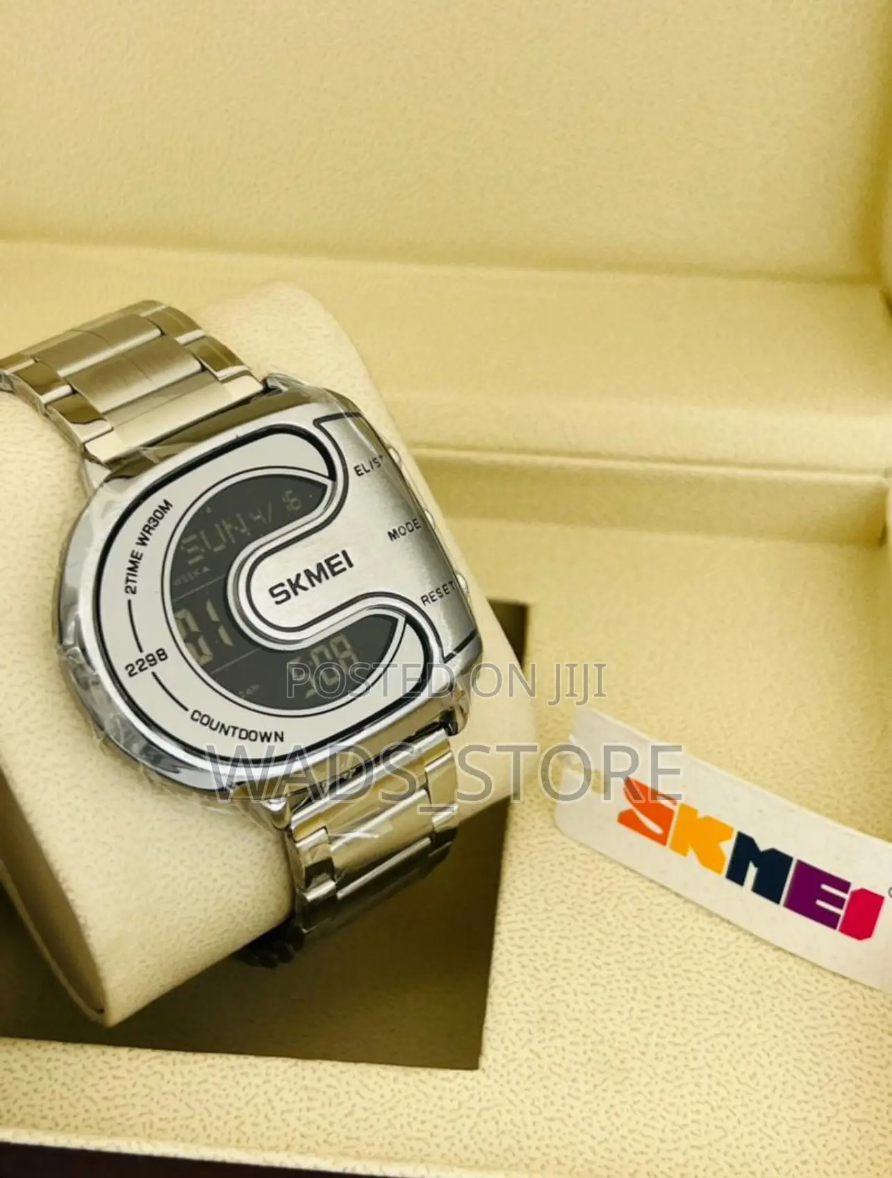Sk Mei Half Faced Watch