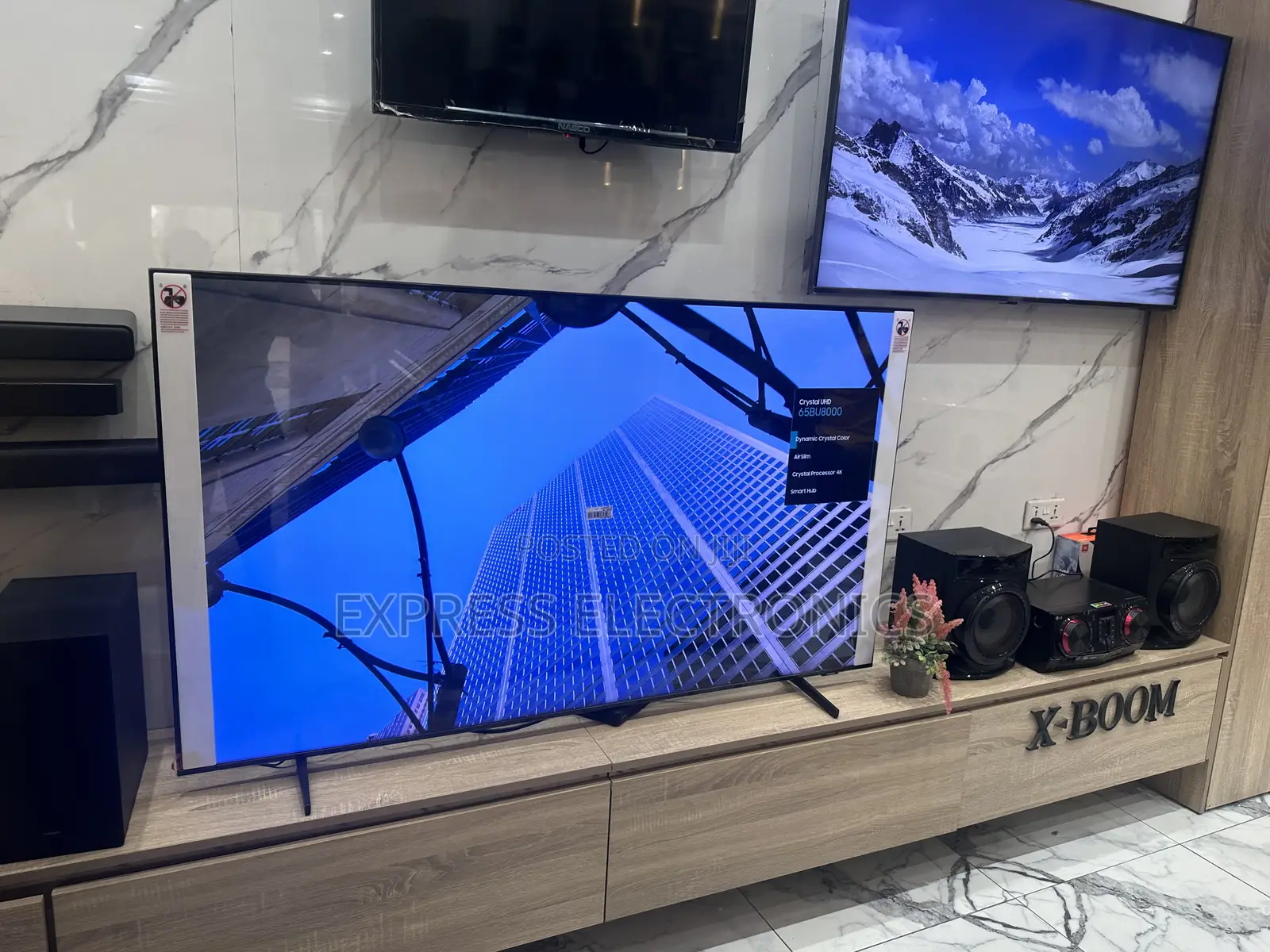 Samsung Electronics UHD Smart Glossy LED 65”Cu7000 Tv
