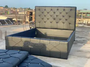 Leather Double Bed Frame