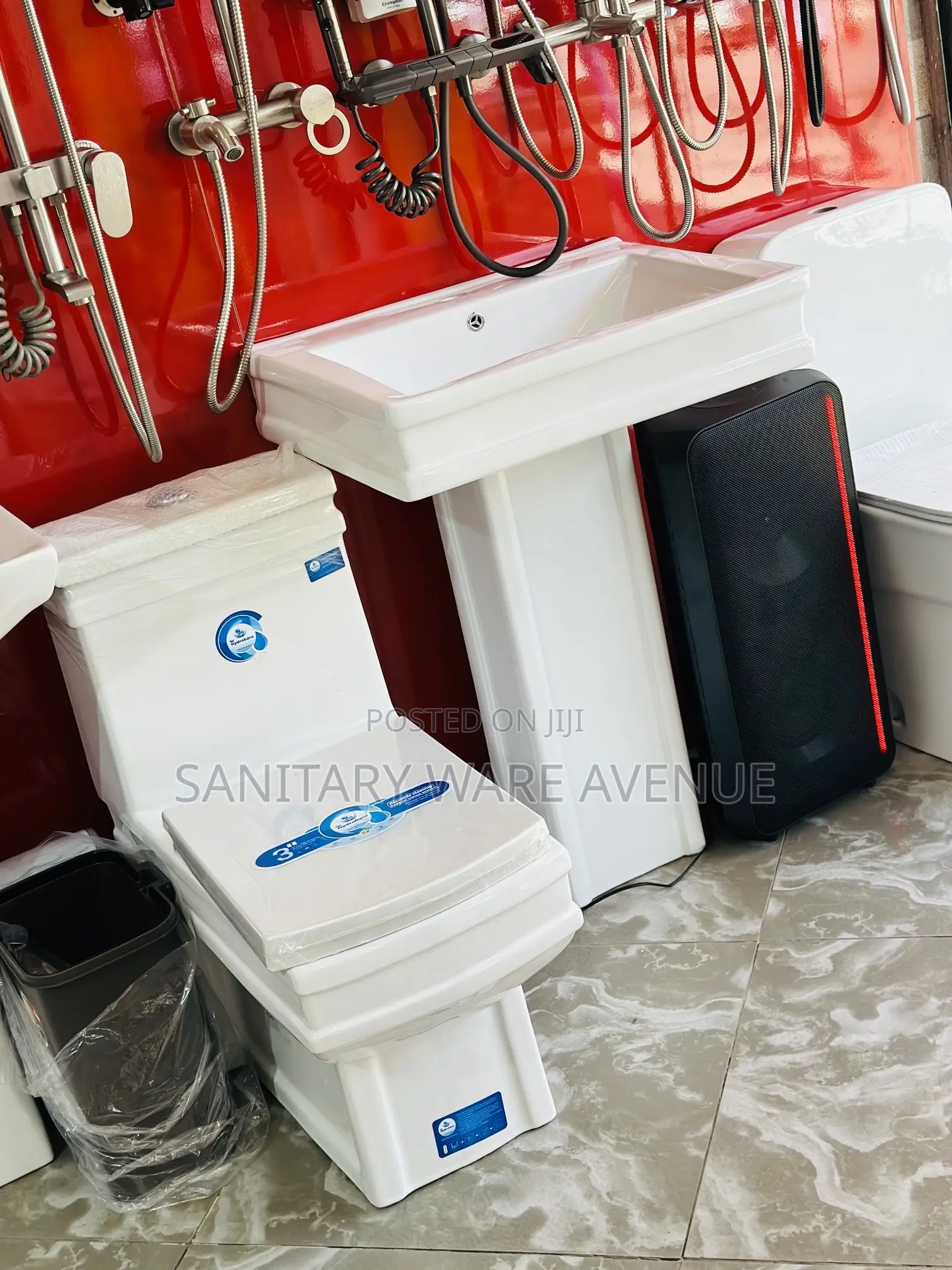 Water Closet - Complete Toilet Bowl and Wash Hand Basin