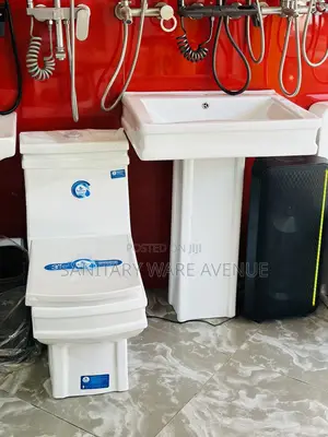 Water Closet - Complete Toilet Bowl and Wash Hand Basin