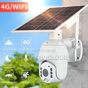 4G PTZ Solar Camera With High Resolution