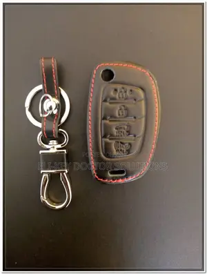 Executive Leather Case For Hyundai Remote Flip Key