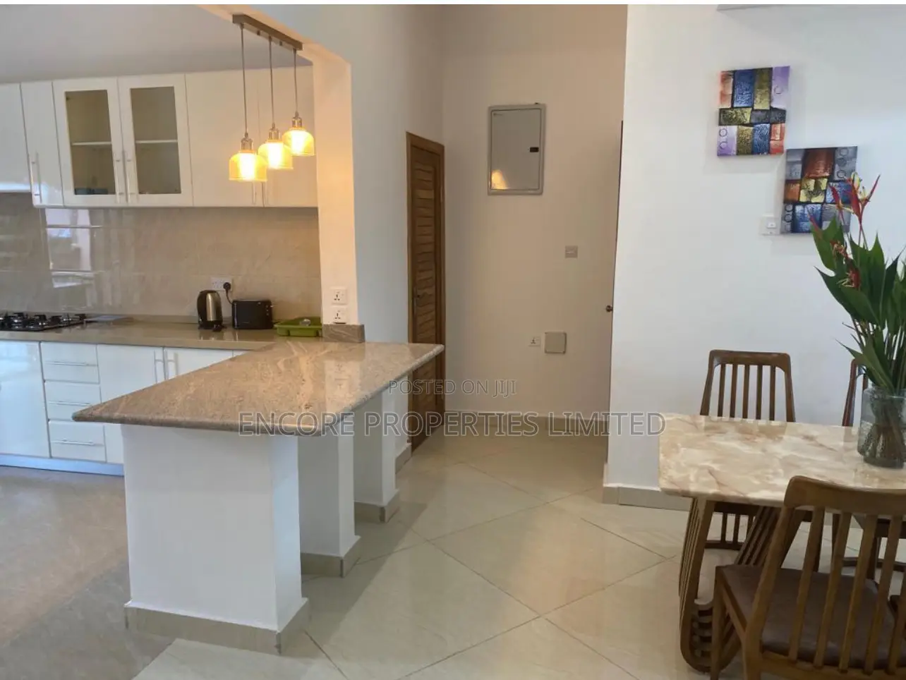 Furnished 3bdrm Apartment in Encore Properties, East Legon for rent