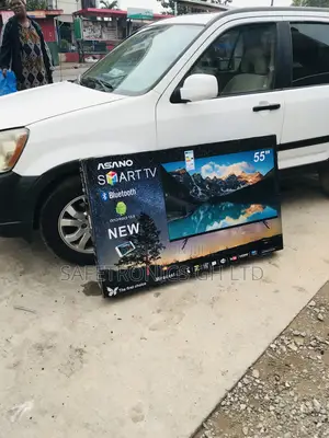 Electric 55 Inches Glossy Smart Asano Black Led Tv