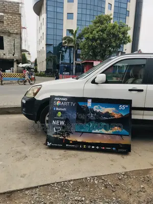 Smart 55 Inches Black Electric Asano Glossy Led Tv