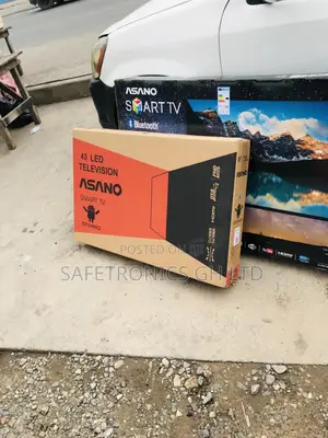 Electric 43 Inches Smart Black Asano Glossy Led Tv