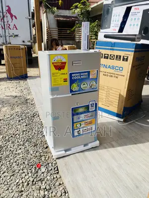 Double Door Nasco Electric Table Top Refrigerator.