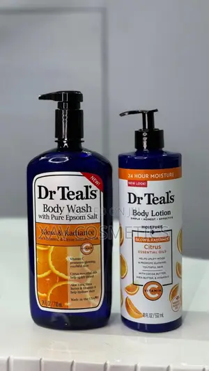 Dr Teals Vitamin C Citrus Body Lotion and Body Wash