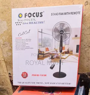 Focus Remote Stand Fan