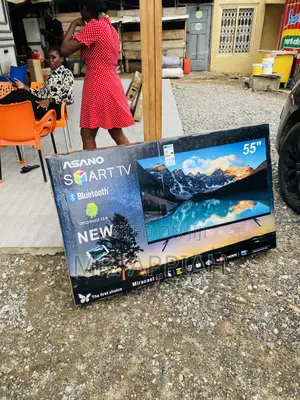 Shop Classic Asano 55 Inch Und Smart Led Tv(Black).