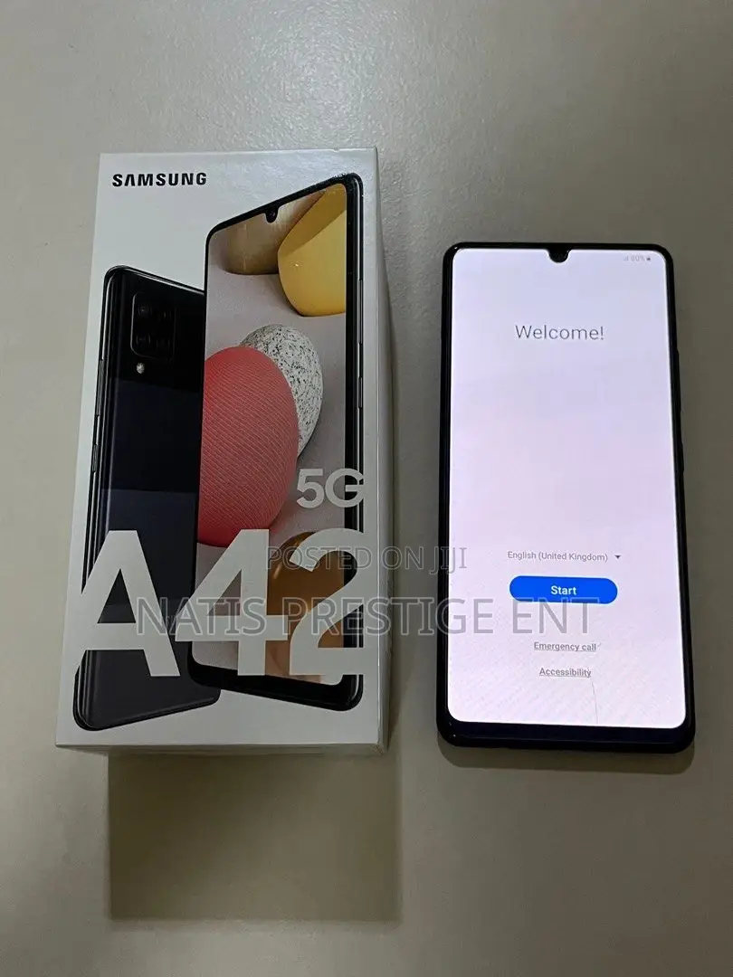 New Samsung Galaxy A42 5G 128 GB Black
