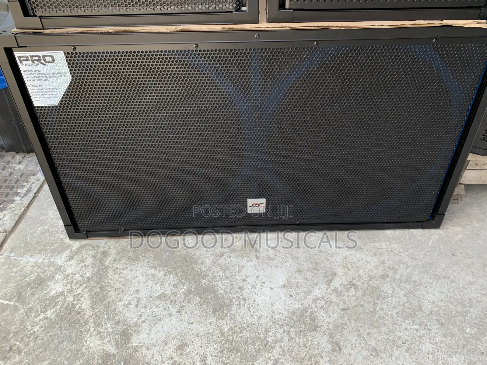 Jac Double Sub(Bass)18”Double Speaker