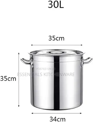 Large Capacity Stainless Steel Cooking Pot