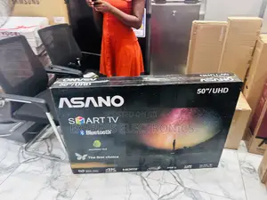 Android Uhd Smart Glossy Slim 50” Asano Tv