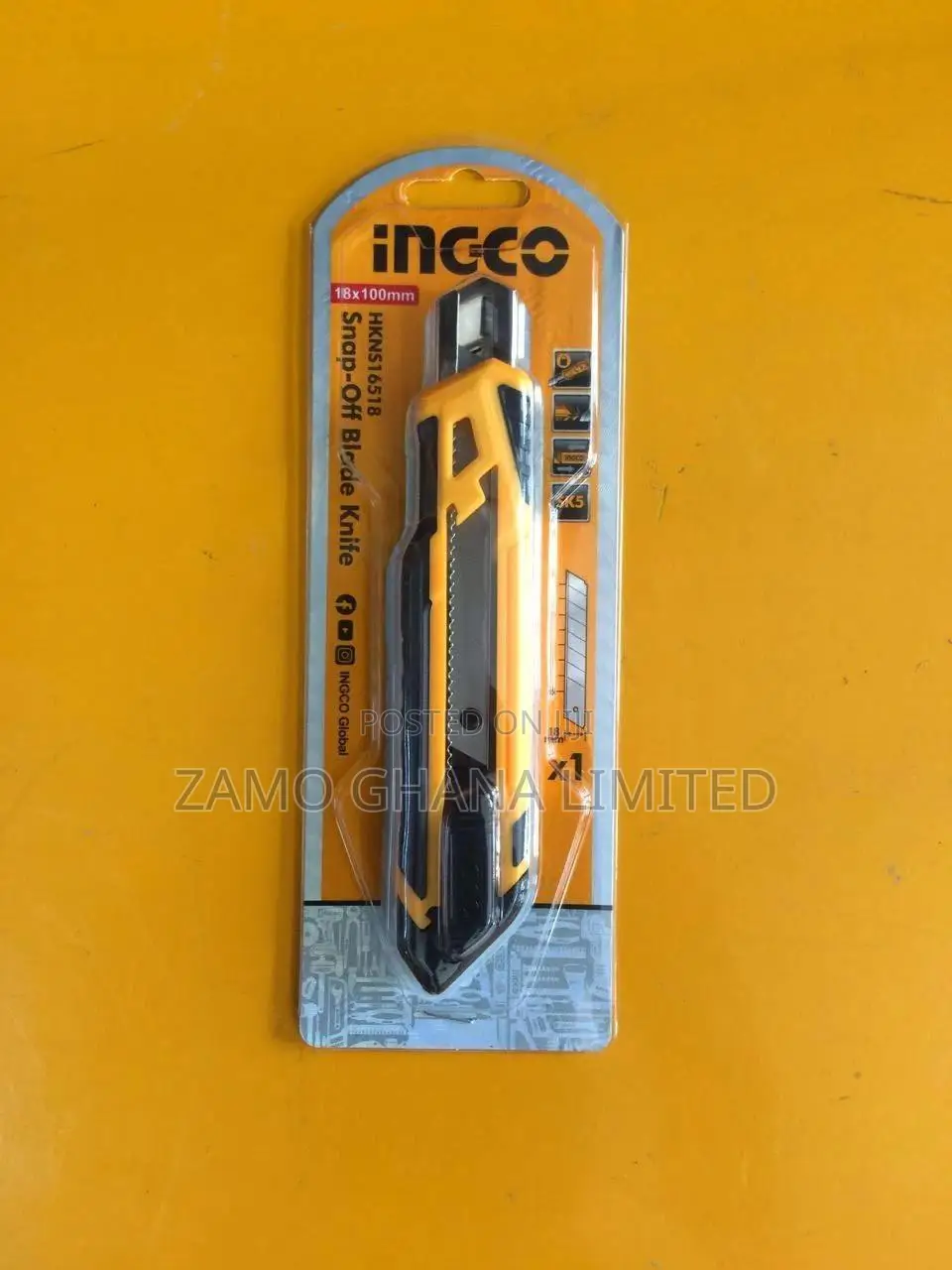 Snap-Off Blade Knife / 173mm - Hkns16518