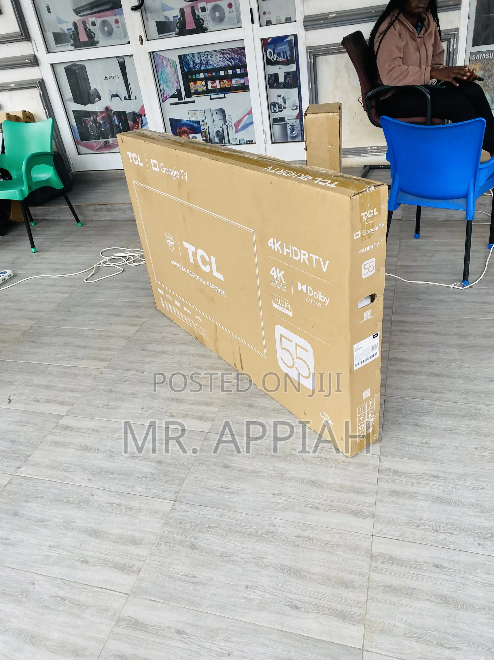Newly in Stock TCL 55c645 55 Inch Ultra HD Google Tv,Black