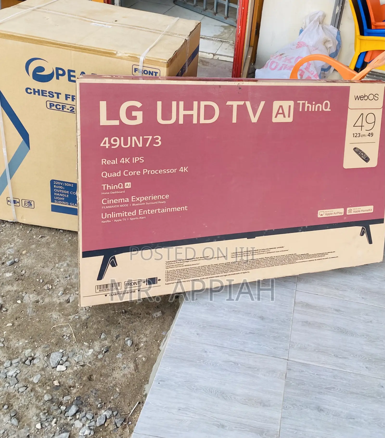 Shop Classic Lg49un7340 49 Inch UHD Smart Electric Tv,Black