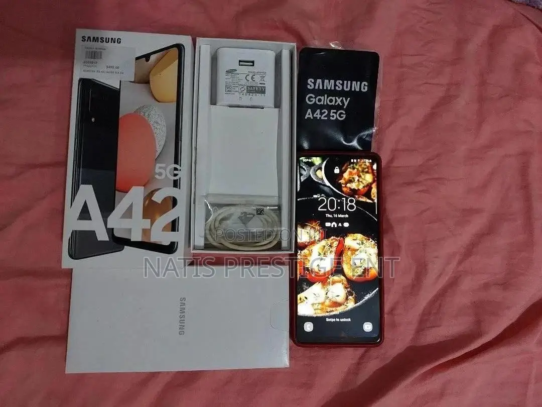 New Samsung Galaxy A42 5G 128 GB Black