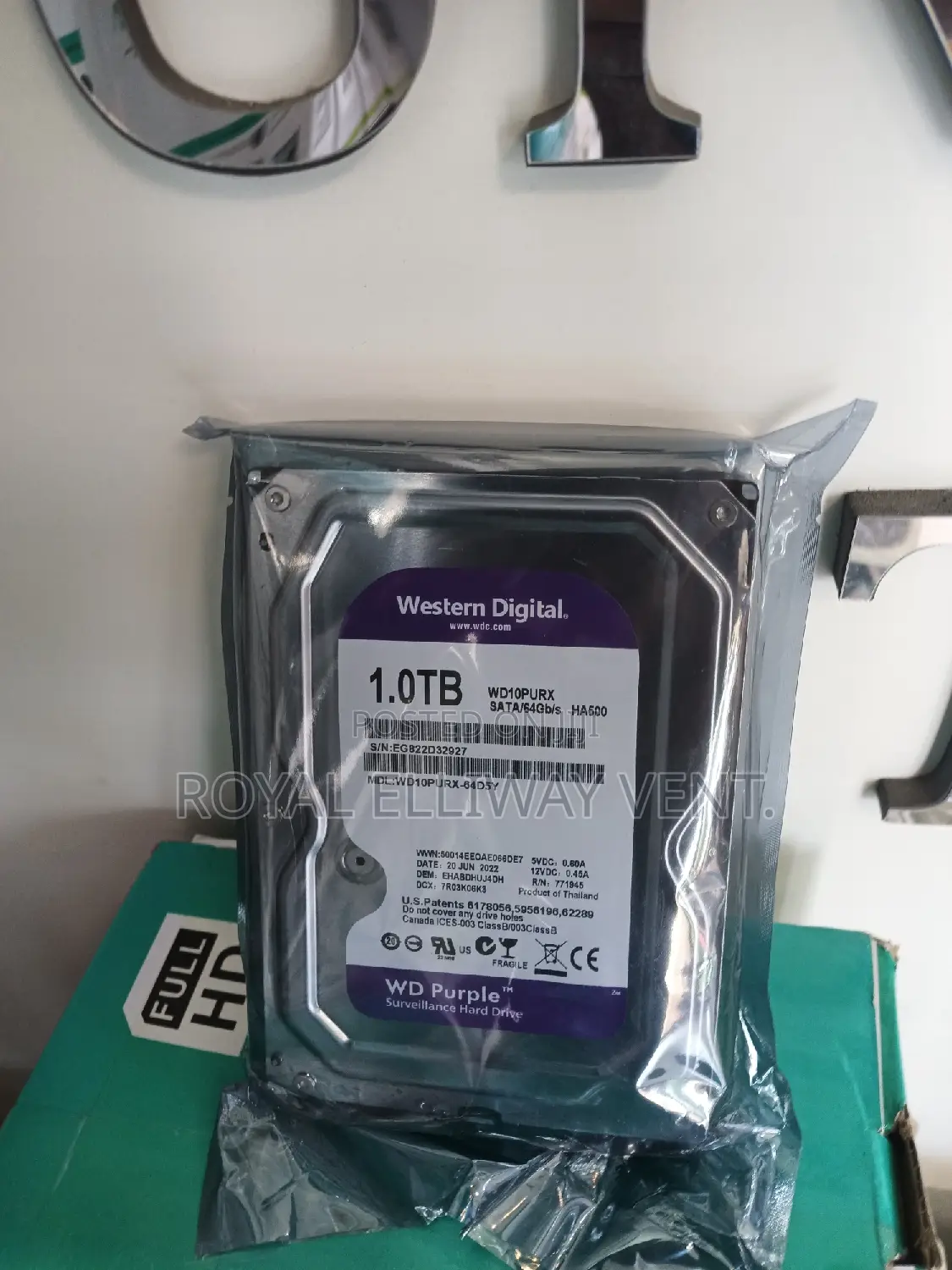 1tb Surveillance Hard Disk Drive for CCTV Cameras