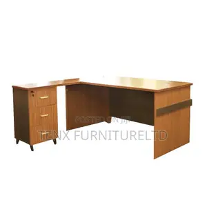 Office Desk With Fixed Side (L Shape)