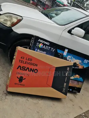 43 Inches Smart Glossy Led Black Asano Electric Tv