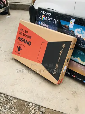 Asano 43 Inches Smart Electric Black Led Glossy Tv
