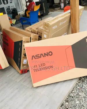 Glossy Asano 43 Inches Digital Led Electric Black Tv