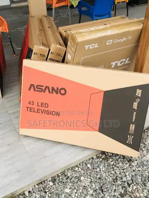 Electric Glossy 43 Inches Asano Digital Led Black Tv