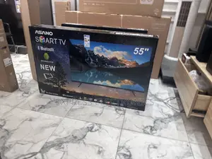 Asano 55” UHD Smart Glossy Slim Sleek Black