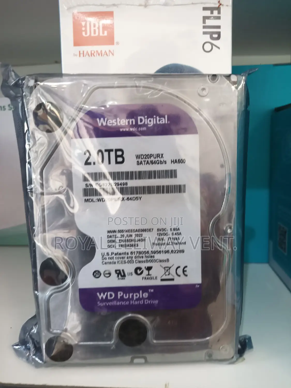 2tb Hard Disk Drive for Surveillance Cameras