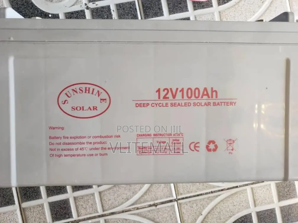 Rt 100a 12v Solar Battery