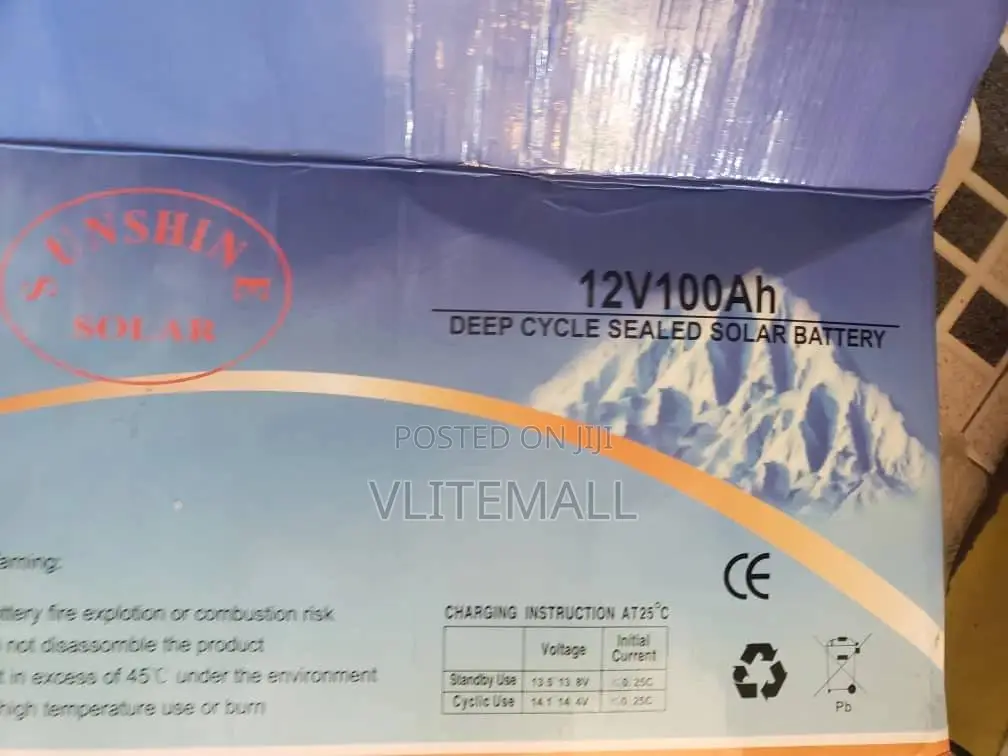 Rt 100a 12v Solar Battery