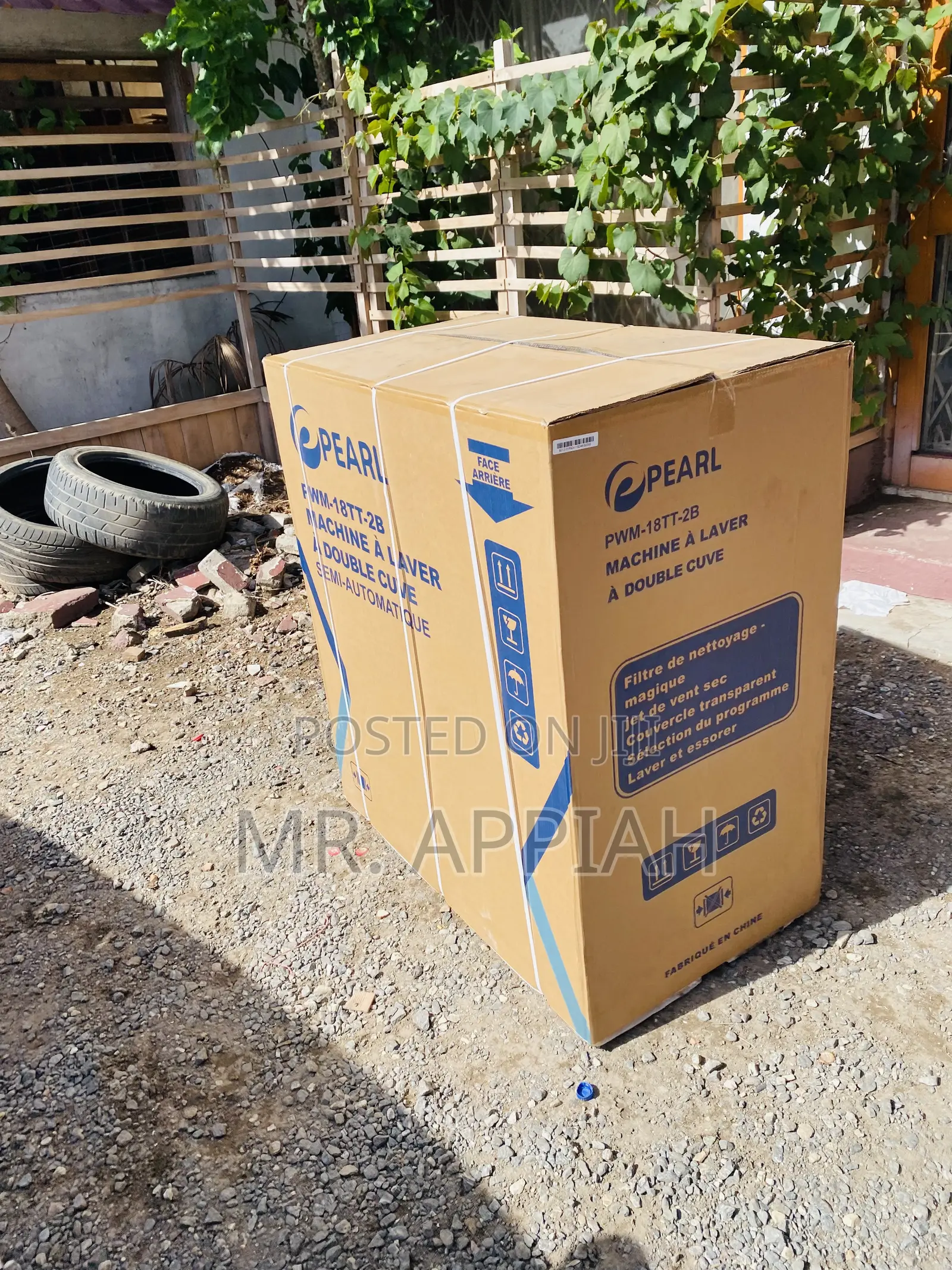 High Quality Pearl 18kg Top Load Washing Machine.