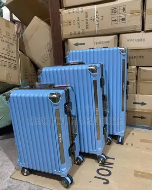 -Engel Blue LUXURY DESIGNER 
 Luggage