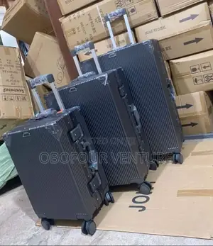 -Engel- Dark Grey Luxury Designer Luggage   