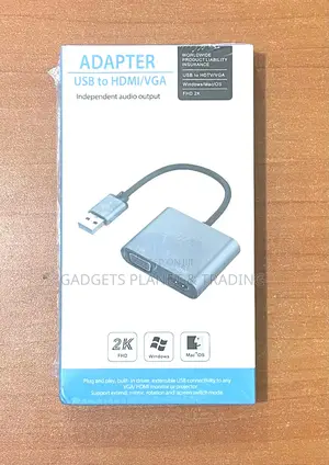 USB to HDMI / VGA Adapter Full HD