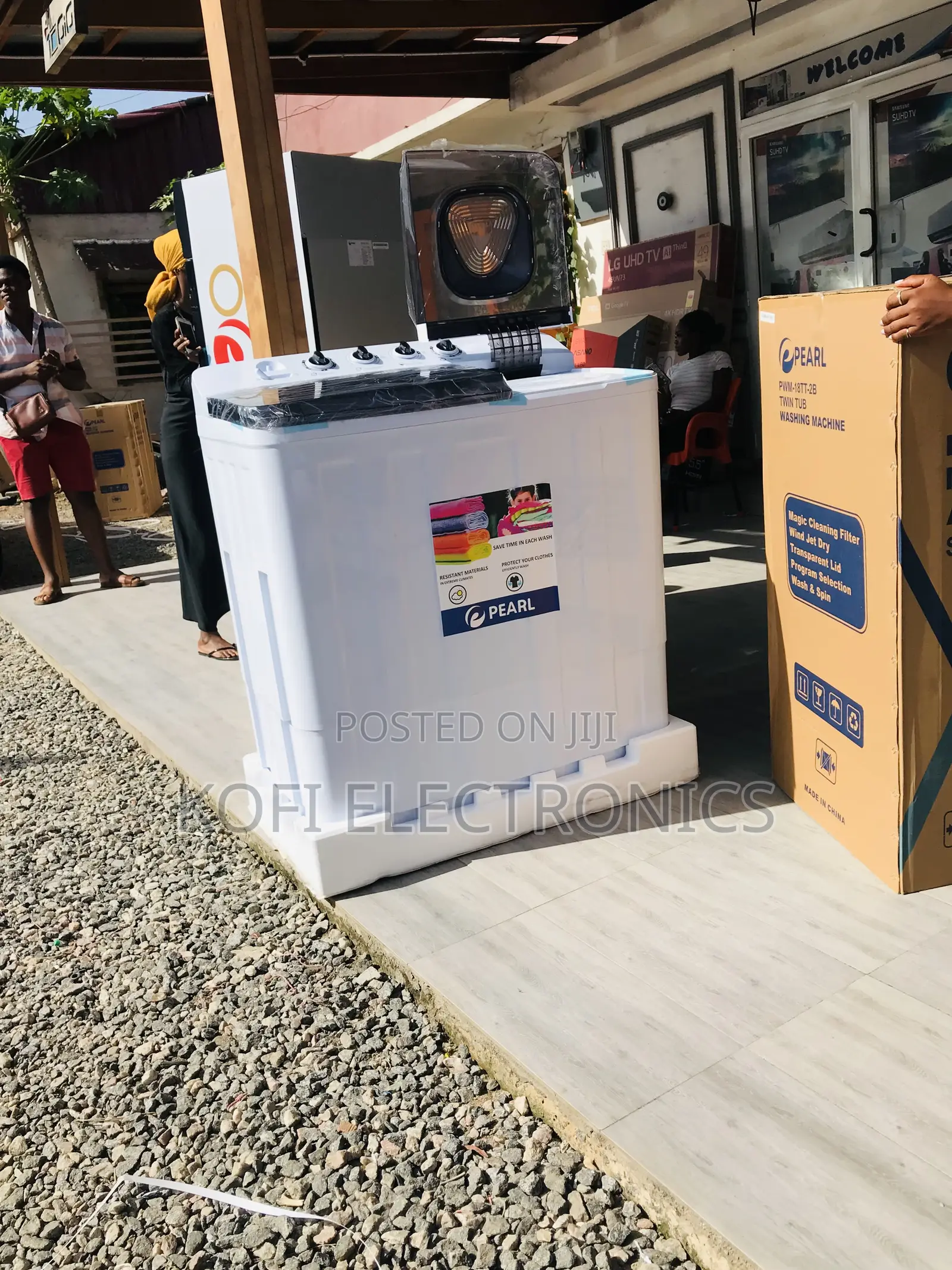 Brand New Pearl 18KG Twin Tub Washing Machine Semi Automatic