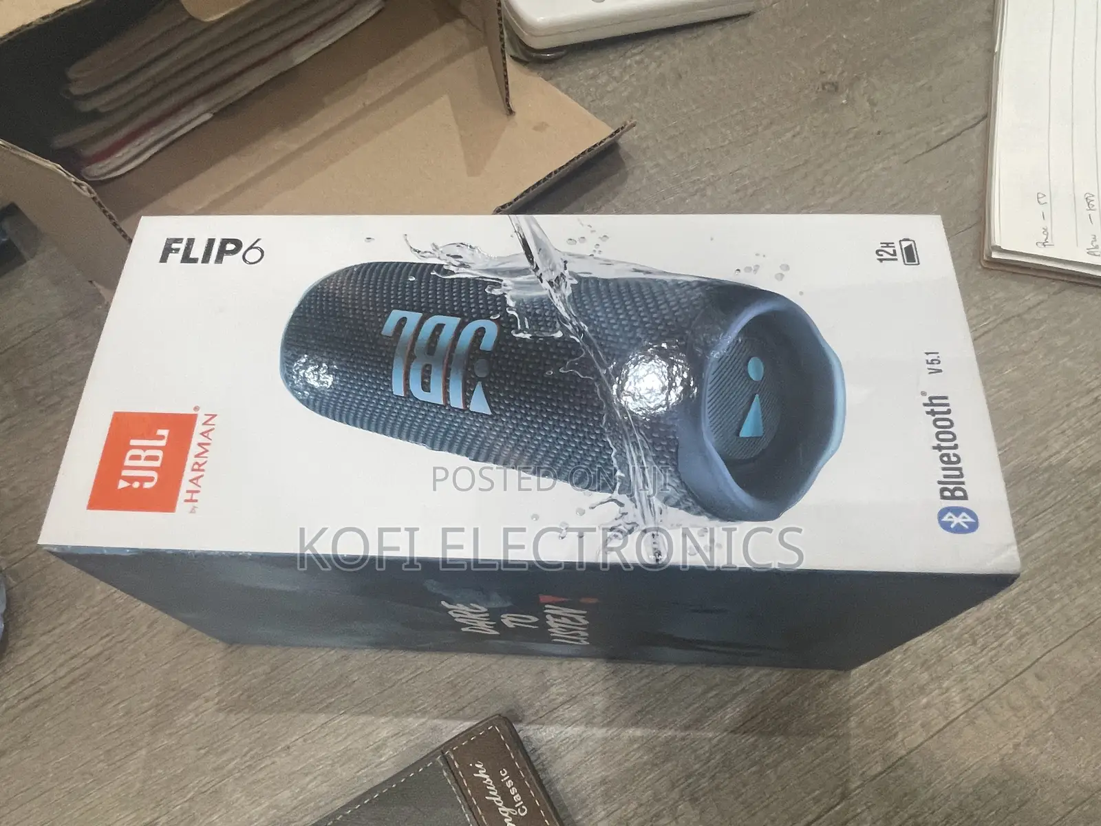12HR Battery Life JBL Flip 6 | Portable Waterproof Speaker
