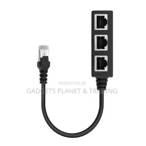 3 in 1 RJ45 Splitter LAN Ethernet Network RJ45 Connector
