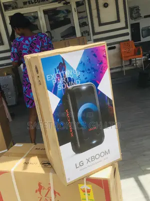 XL5S Bluetooth Electric Wireless LG Black Speaker