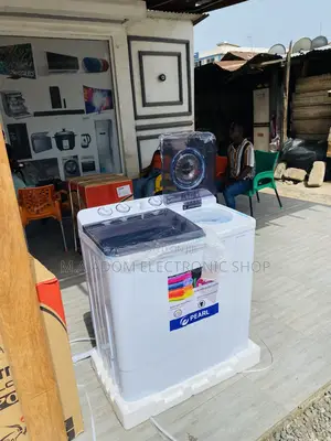 Adorable Pearl 12kg Washing Machine + Spin/Dry(White).