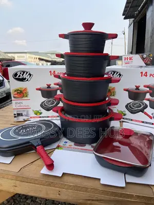 High Quality 14pcs Cookware Set