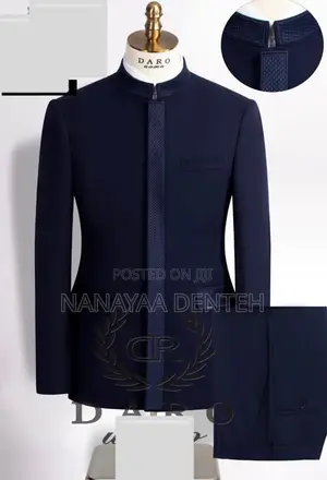Men' S Chinese Neck Suit.
