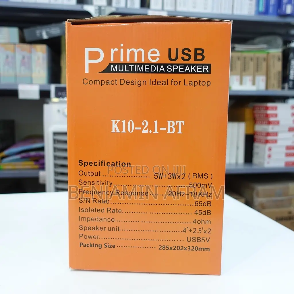 Prime USB Multimedia Speaker