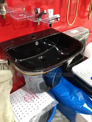 Water Closet With Wash Hand Basin