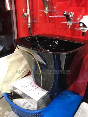 Water Closet With Wash Hand Basin
