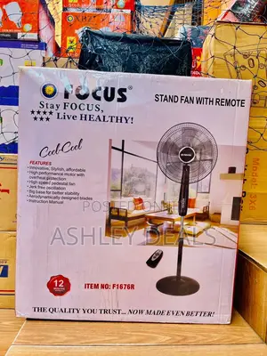 Standing Fan With Remote