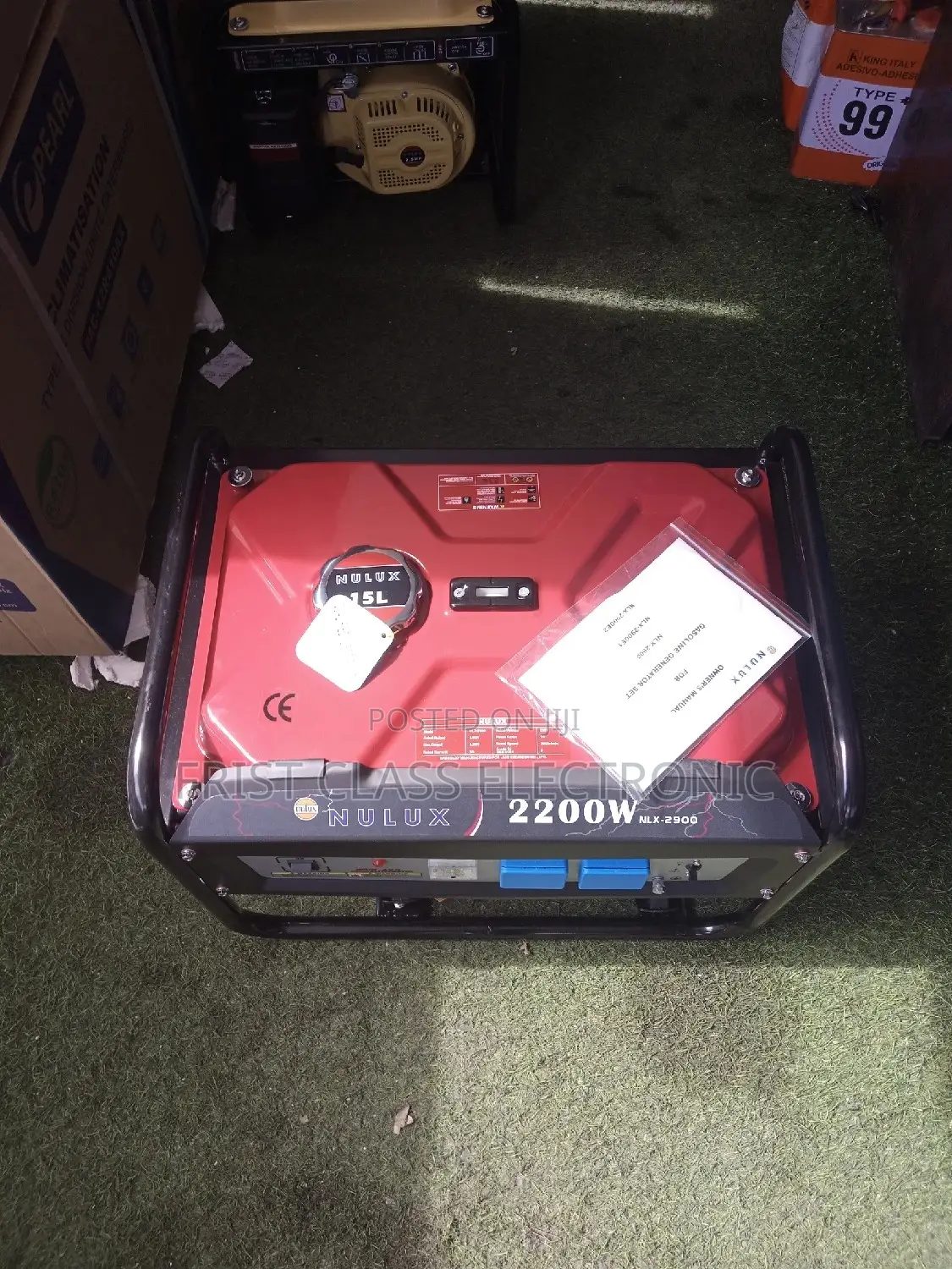 7.5kva Petrol Nulux Generator
